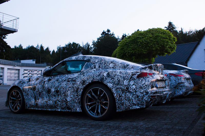Illustration for article titled Oh Cool It's the Toyota Supra and BMW Z4 Just Hanging Out